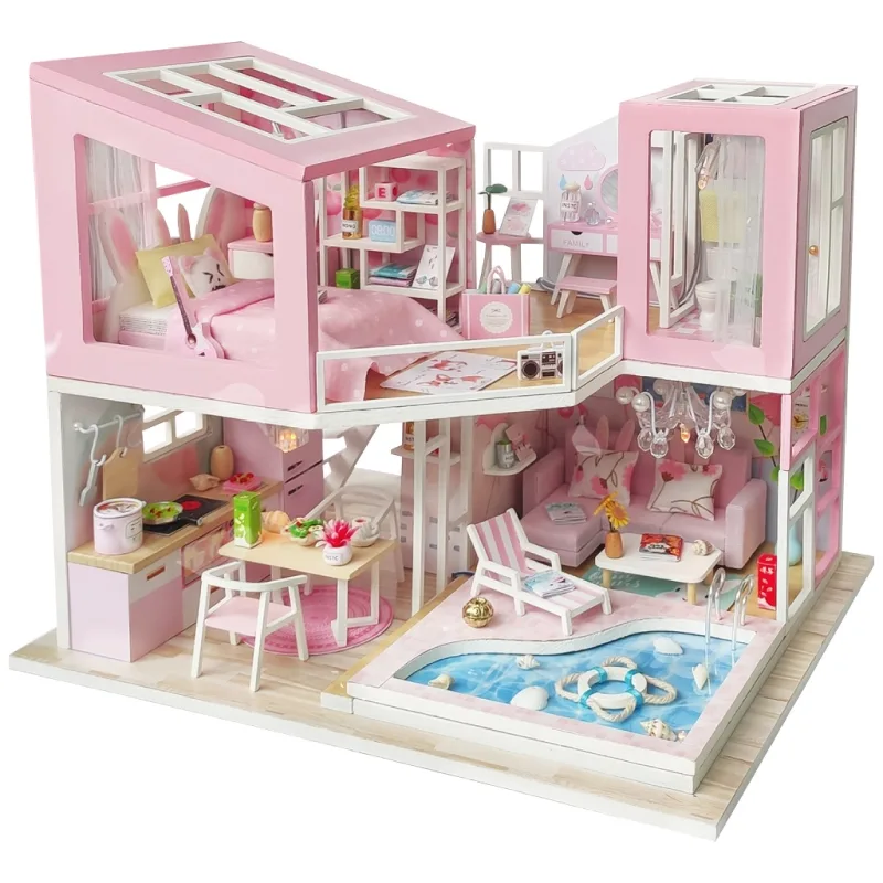 Dvěděti Miniatúra domčeka Vila prvej lásky