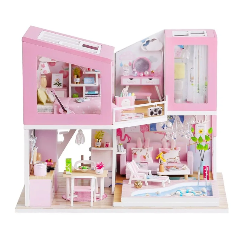 Dvěděti Miniatúra domčeka Vila prvej lásky