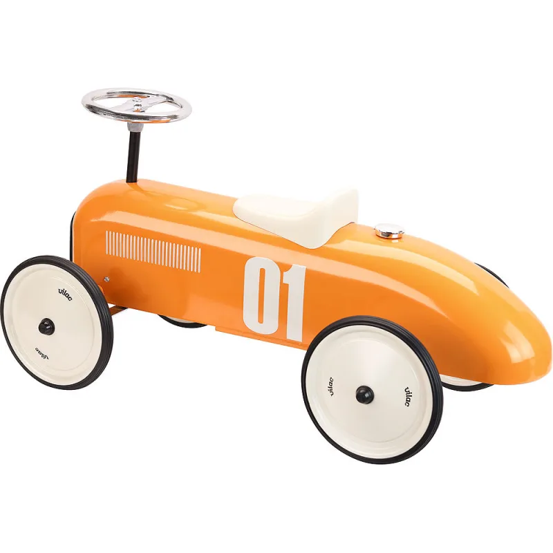 Vilac Vintage kovové odrážadlo oranžové