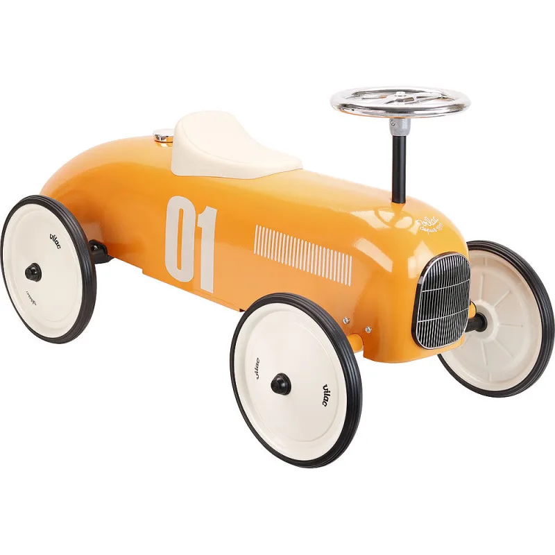 Vilac Vintage kovové odrážadlo oranžové