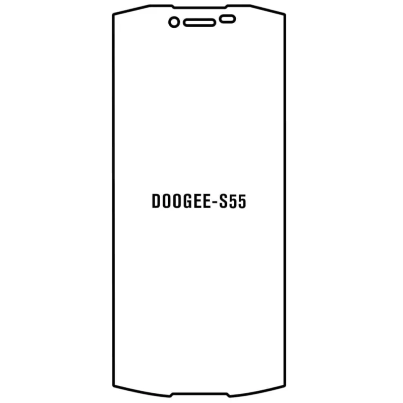 Ochranná fólia Sunshine Hydrogel pre Doogee S55 Variant:: predná čirá