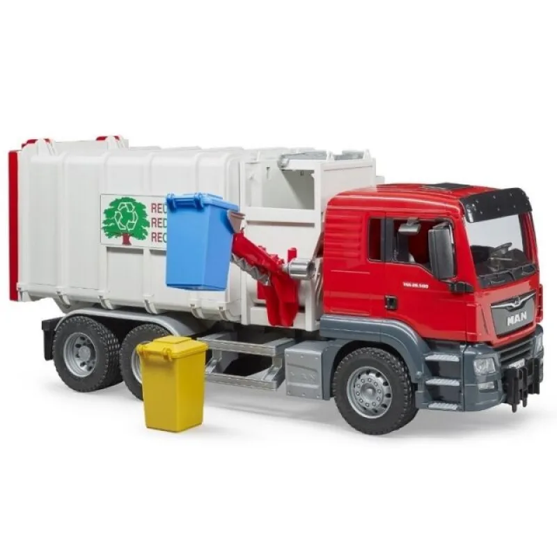 Bruder 3761 Smetiarske auto MAN TGS