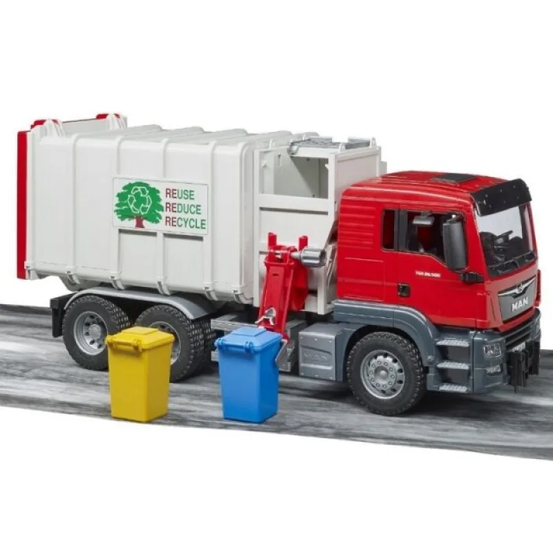 Bruder 3761 Smetiarske auto MAN TGS