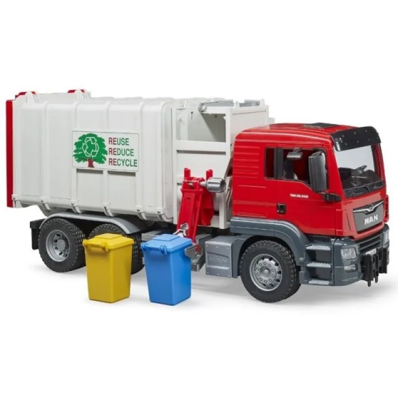 Bruder 3761 Smetiarske auto MAN TGS