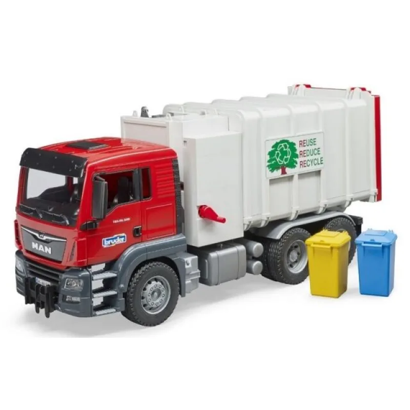 Bruder 3761 Smetiarske auto MAN TGS
