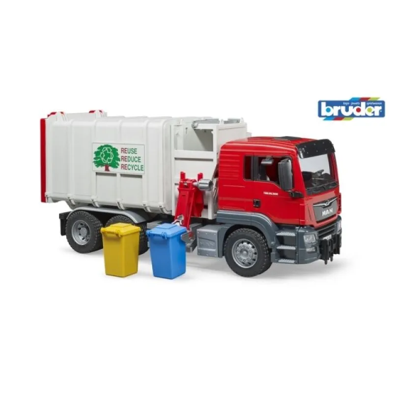 Bruder 3761 Smetiarske auto MAN TGS