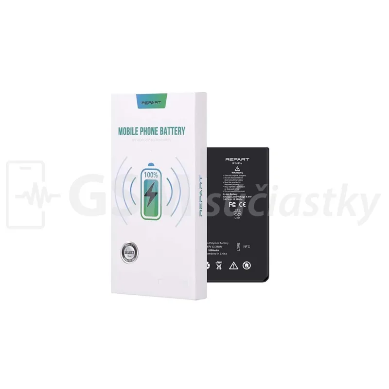 Apple iPhone 14 Pro – Batéria 3 200 mAh (Zobrazuje zdravie)