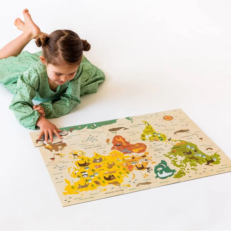 Petitcollage Podlahové puzzle Náš svet