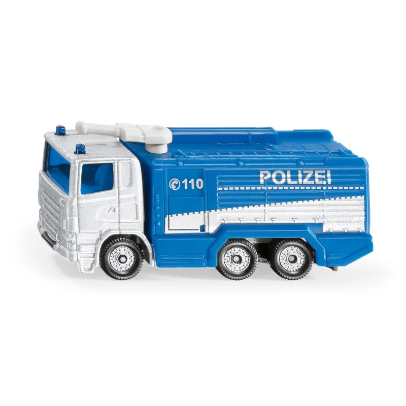 SIKU Blister - Policajné auto s vodnou striekačkou