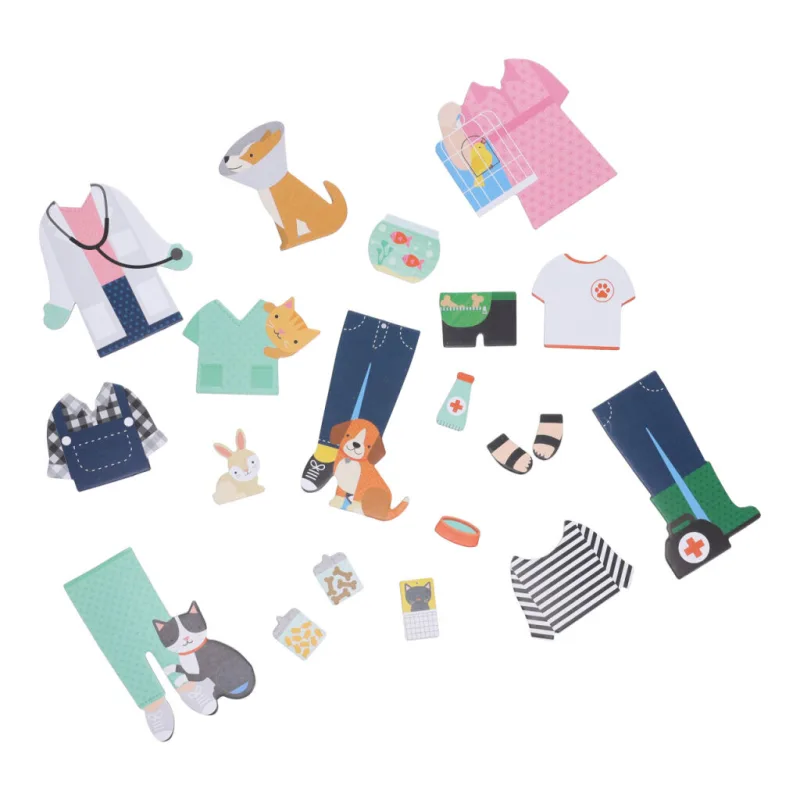 Petitcollage Magnetické puzzle Veterinárka