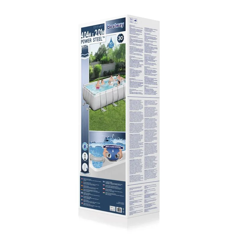 Bestway 56442 Power Steel 404x201x100 cm, bazén s pieskovou filtráciou