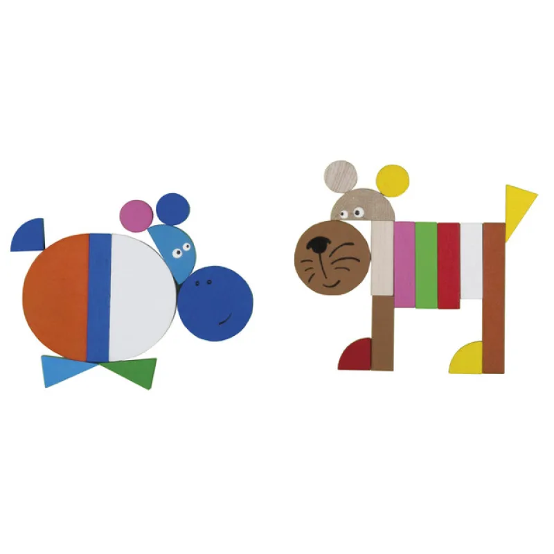 Detoa Magnetické puzzle ZOO