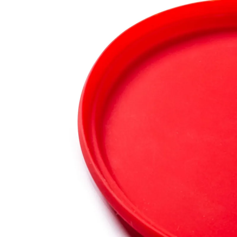 Bigjigs Toys Silikónové frisbee červené Cherry