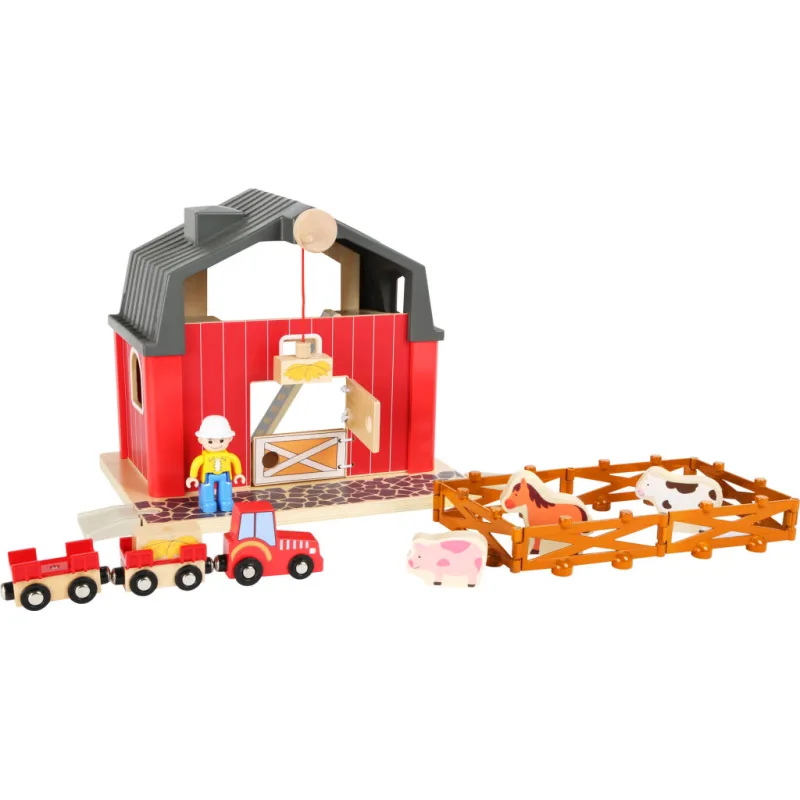 Drevená farma s príslušenstvom Small Foot