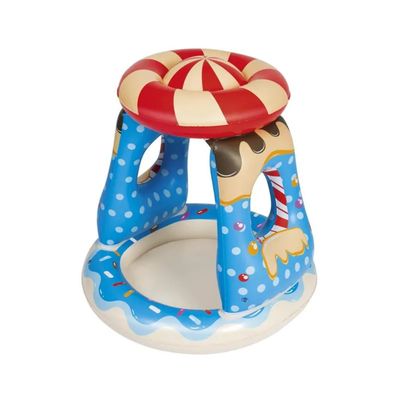Bestway 52270 Bazénik Candyville, 91x91 cm, nafukovací, so strieškou