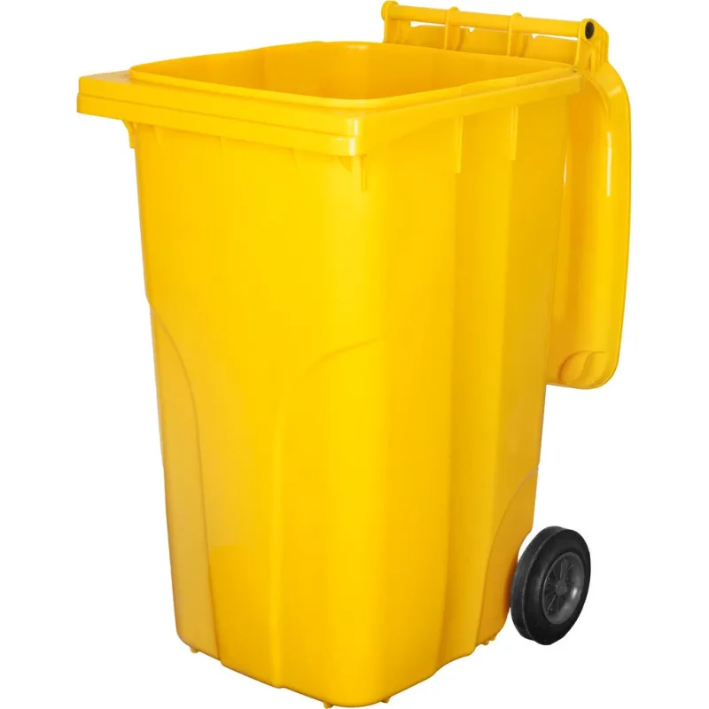 Smetná nádoba MGB 240 l, plastová, žltá, HDPE