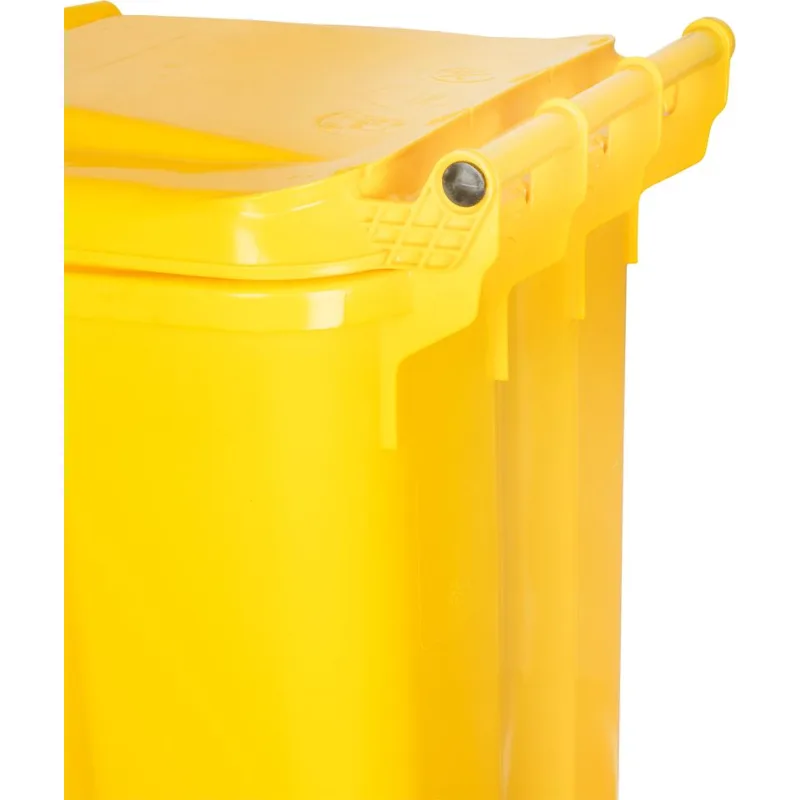 Smetná nádoba MGB 240 l, plastová, žltá, HDPE