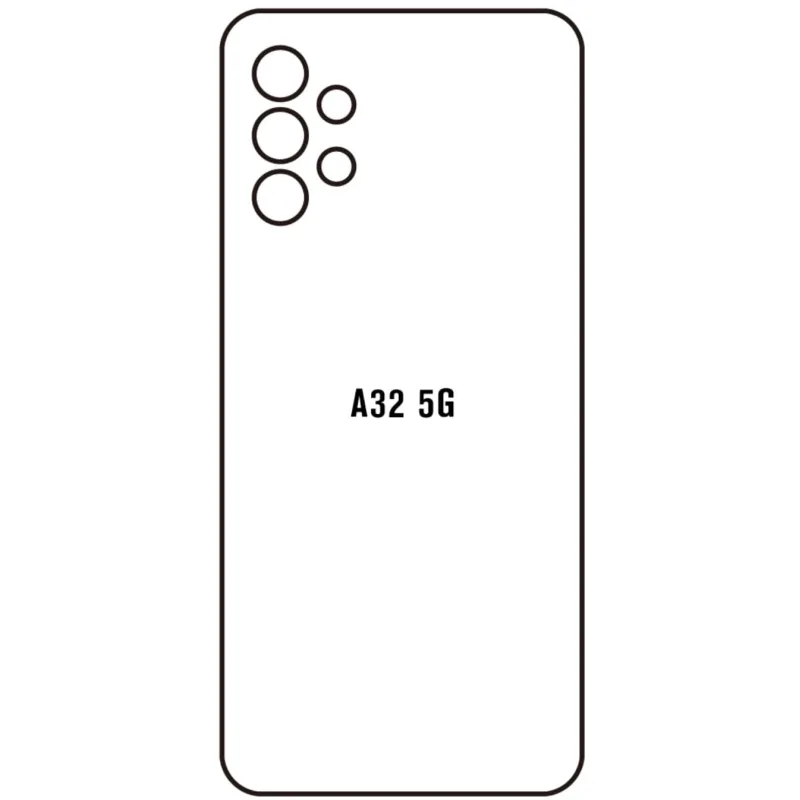 Ochranná fólia Sunshine Hydrogel pre Samsung Galaxy A32 5G (SM-A326) Variant:: zadná čirá