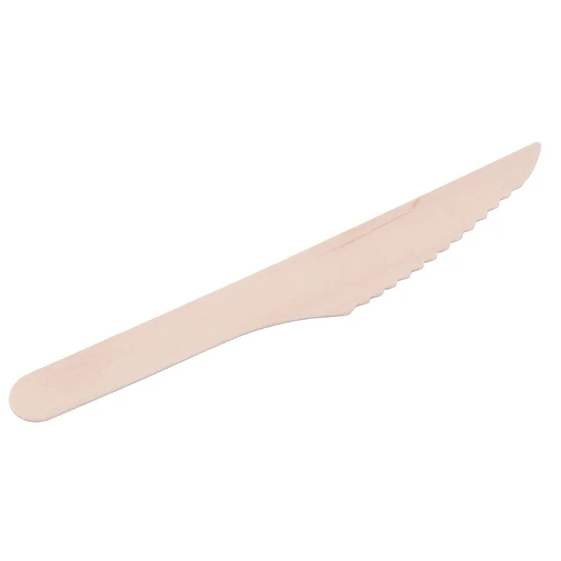 Nôž MagicHome Woodline ECO, drevený, 160 mm, balenie 10 ks