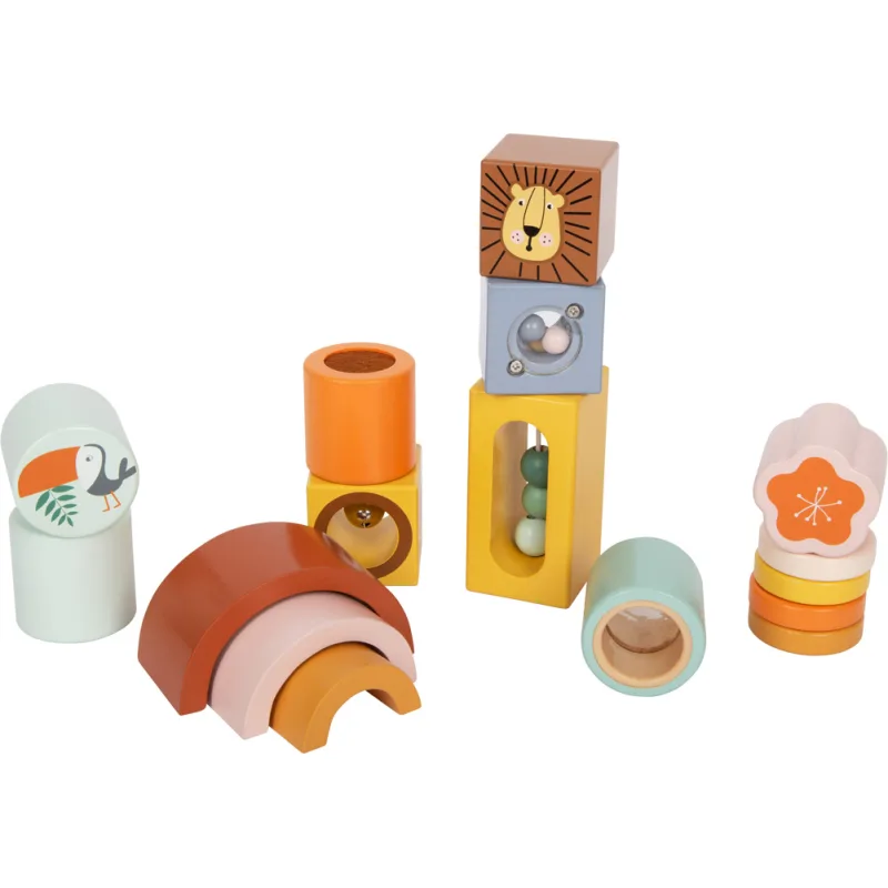 Zmyslové kocky pre deti Safari