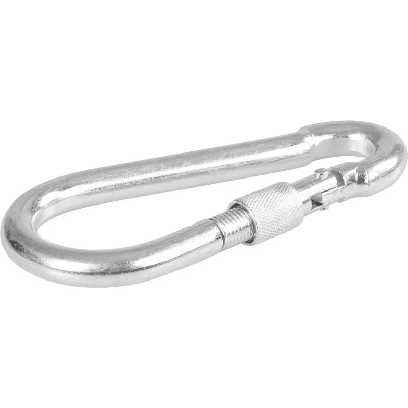 Karabinka Strend Pro, s maticou, 12 mm, balenie 10 ks