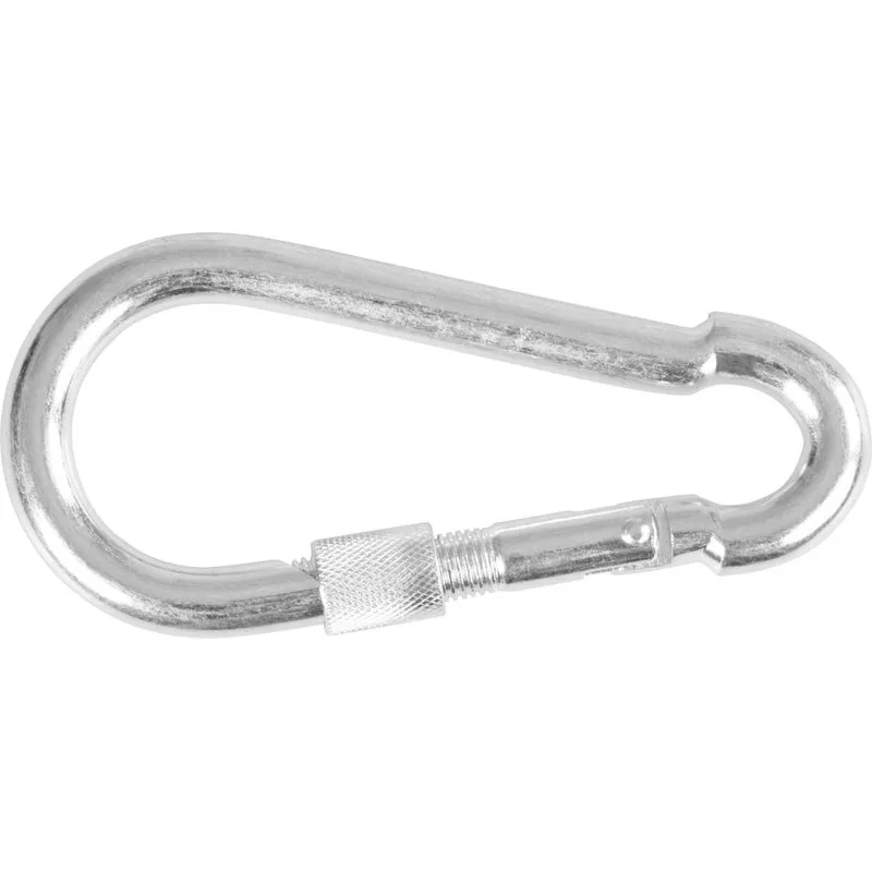 Karabinka Strend Pro, s maticou, 12 mm, balenie 10 ks