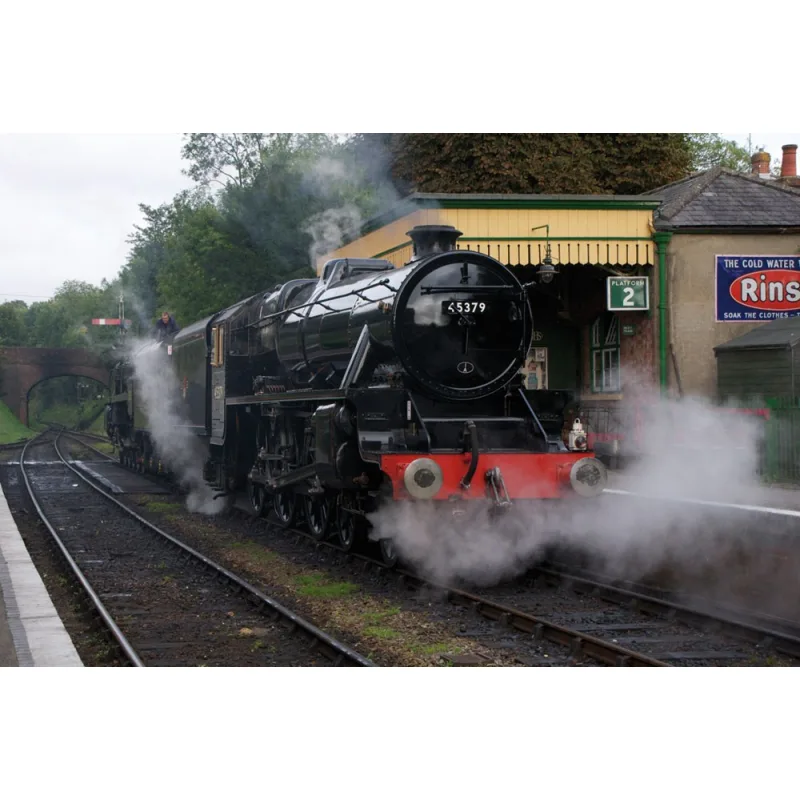 Bigjigs Rail Drevené vláčiky - Replika lokomotívy Black 5