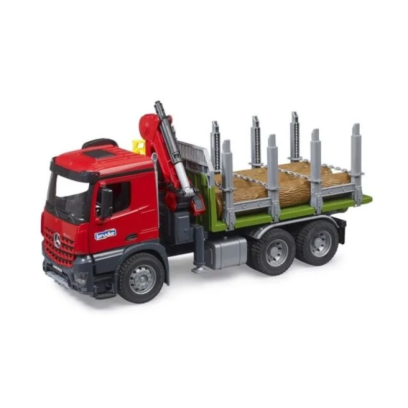 Bruder 3669 Prepravník na drevo s hydraulickou rukou MB Arocs