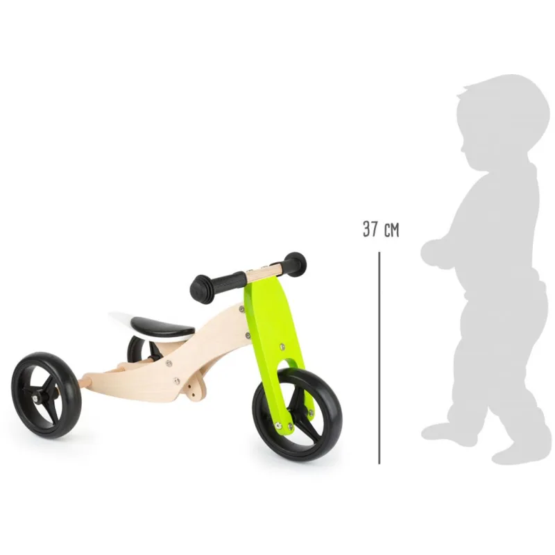 Drevená trojkolka Trike 2v1