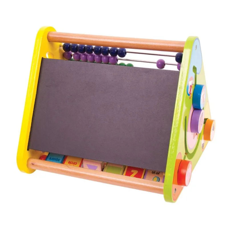 Bigjigs Toys Aktívny trojuholník s angličtinou