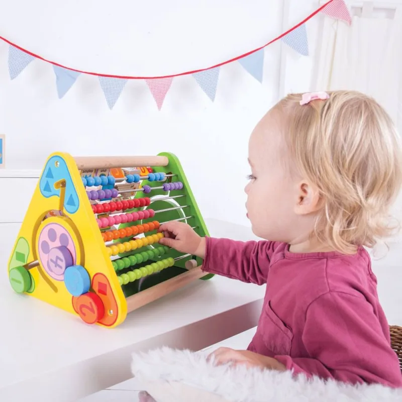 Bigjigs Toys Aktívny trojuholník s angličtinou