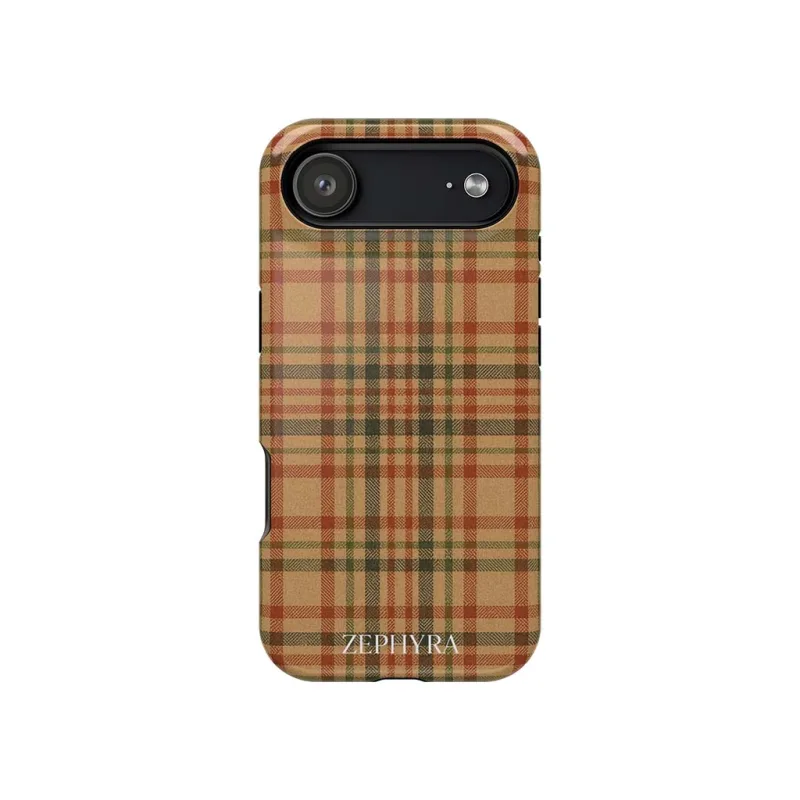 ZEPHYRA Desert Check - iPhone 17 Air Kryt