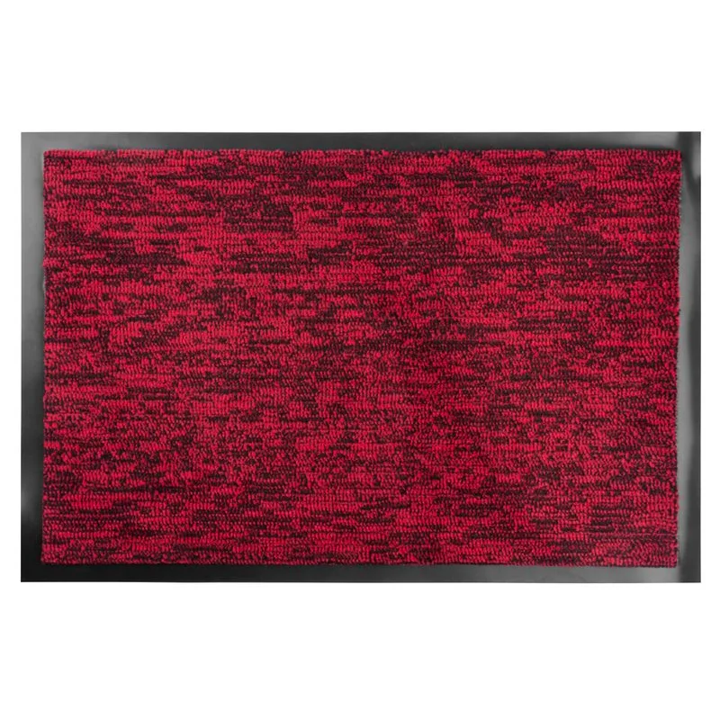 Rohožka pred dvere CPM 303 – čierna/červená, 40x60 cm