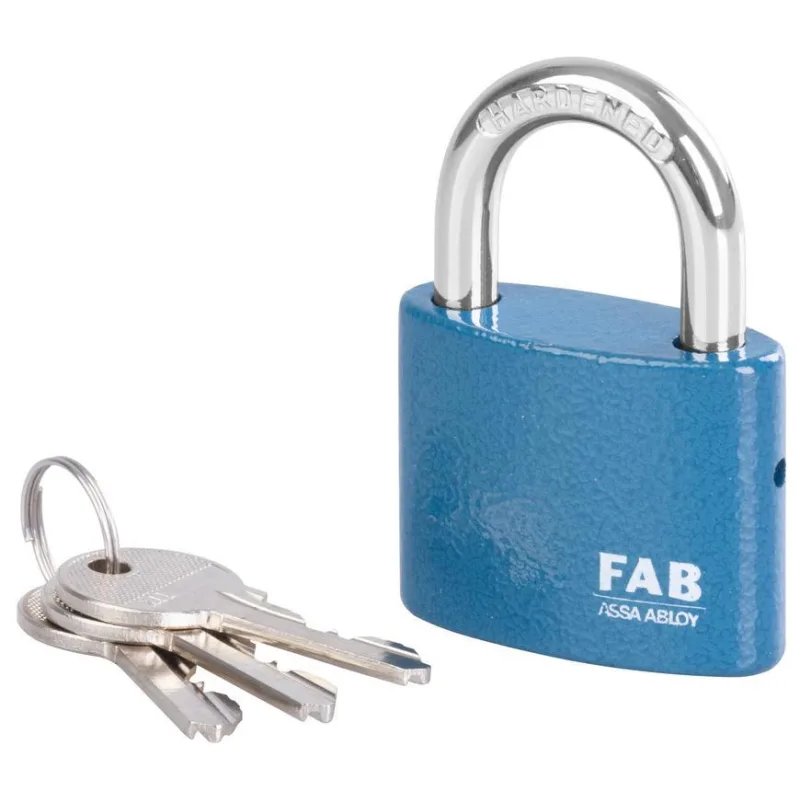 Zámok FAB 30H 52 mm, visiaci, 3 kľúče, Hardened