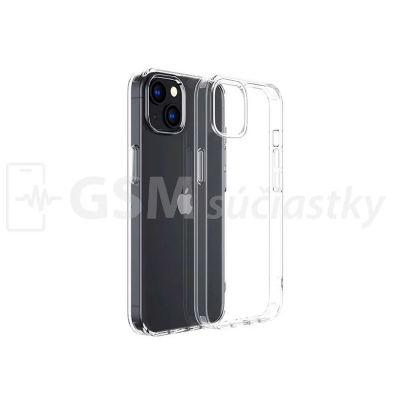 Transparentné Puzdro priesvitné silikónové iPhone 14 Plus