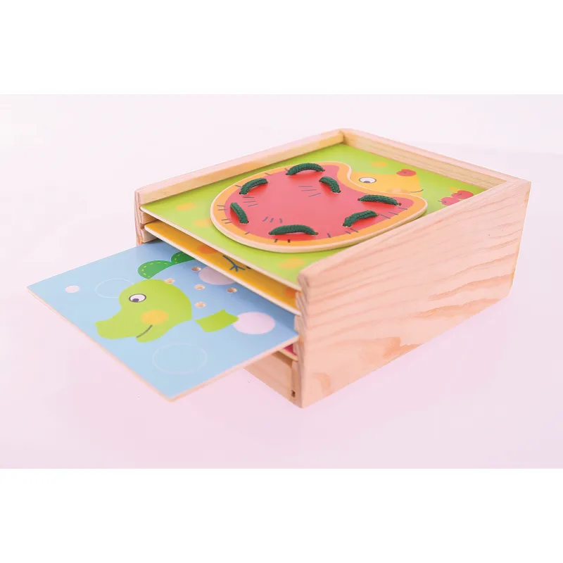 Bigjigs Toys Prevliekanie zvieratiek