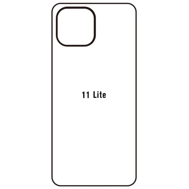 Ochranná fólia Sunshine Hydrogel pre Xiaomi Mi 11 Lite Variant:: zadná matná