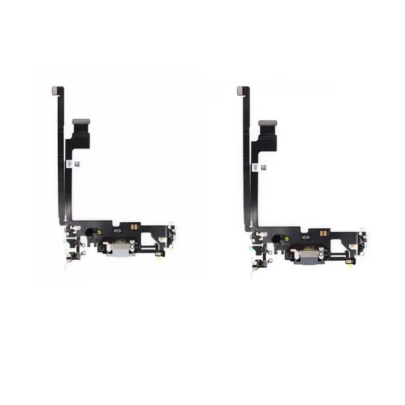 Flex kábel nabíjania Iphone 12 Pro Max - nabíjací konektor, mikrofón Farba: čierna-šedá