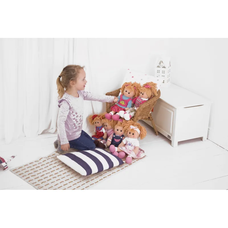 Bigjigs Toys Ružové pyžamo pre bábiku 28 cm
