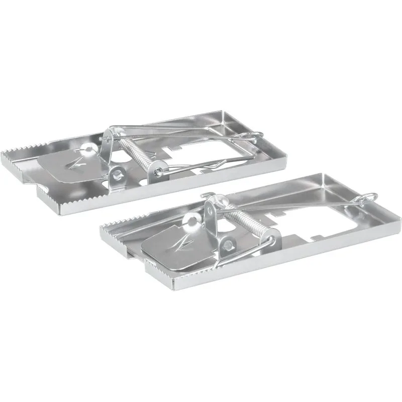 Pasca na myši MH5079S Ironkiller – plechová, 120x65x0,5 mm, 2 ks