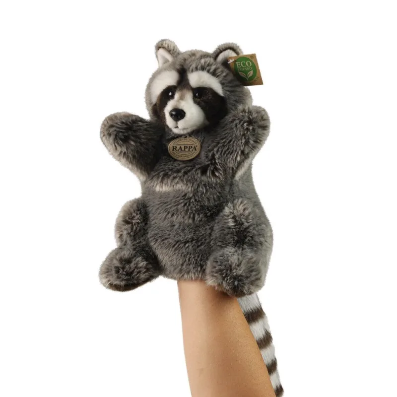 Plyšová maňuška Medvedík čistotný 28 cm ECO-FRIENDLY