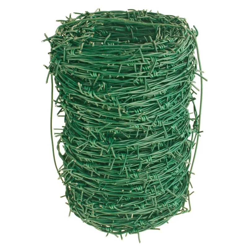 Ostnatý drôt PVC 2,10 mm, 100 m, poplastovaný