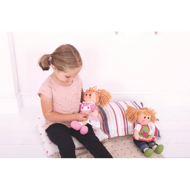 Bigjigs Toys Modré pyžamo pre bábiku 28 cm