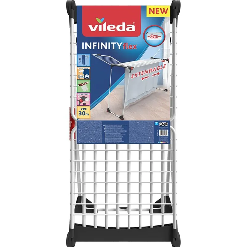 Sušiak na prádlo Vileda Infinity FLEX, 30 m