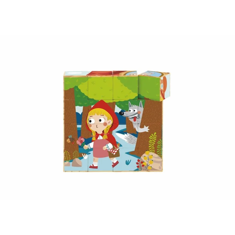 2Kids Toys Kocky Rozprávka o Červenej Čiapočke 16 ks