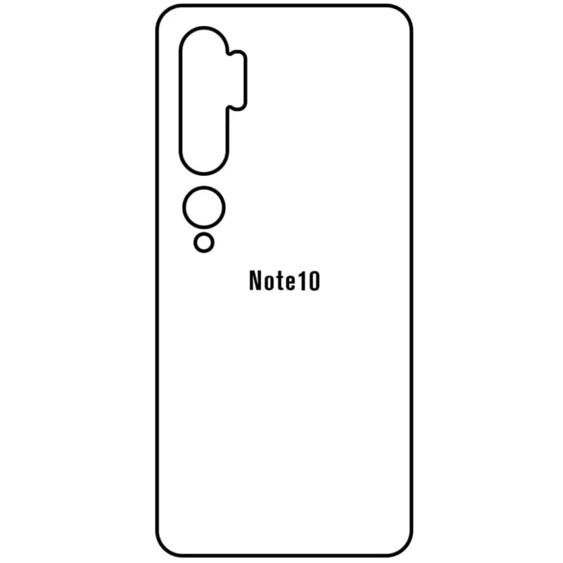 Ochranná fólia Sunshine Hydrogel pre Xiaomi Mi Note 10;Mi Note 10 Pro Variant:: predná čirá