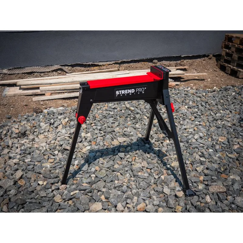 Stôl WB955, max. 300 kg, pracovný držiak, skladací so zverákom