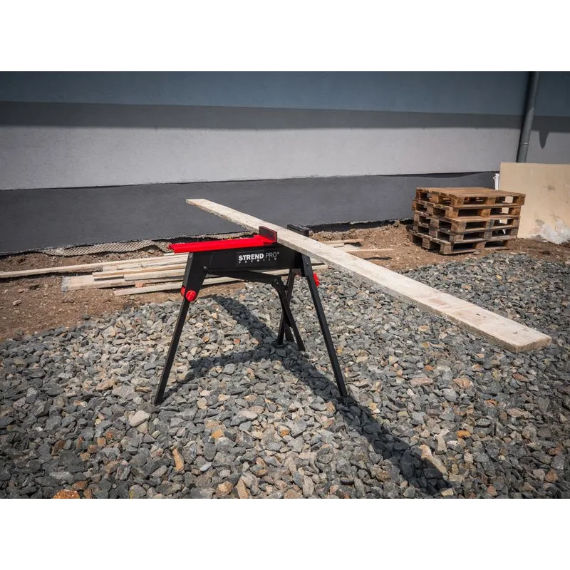 Stôl WB955, max. 300 kg, pracovný držiak, skladací so zverákom