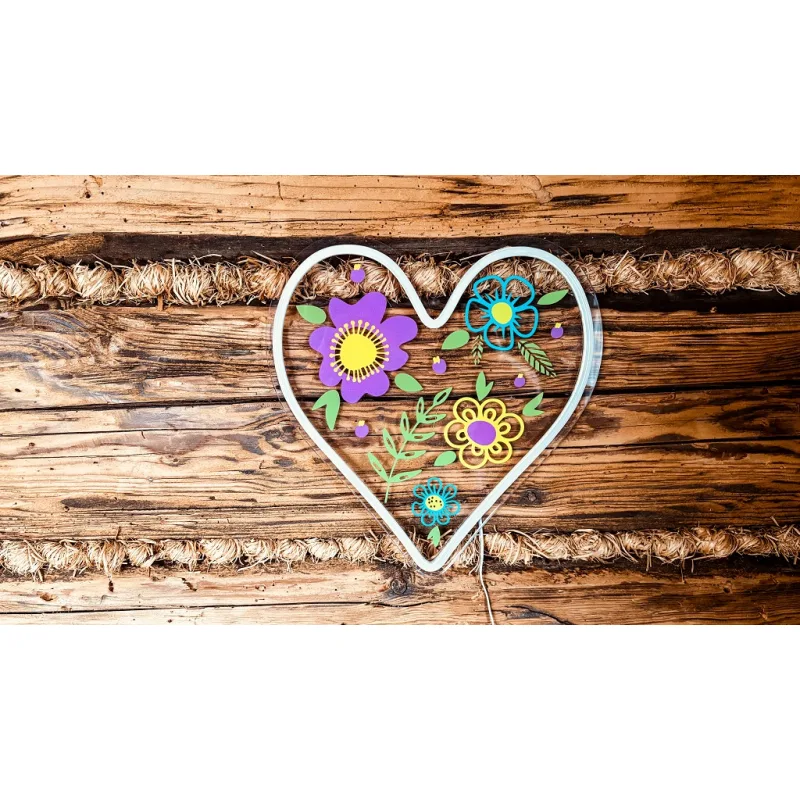 2Kids Toys LED NEON LIGHT lampička Srdce