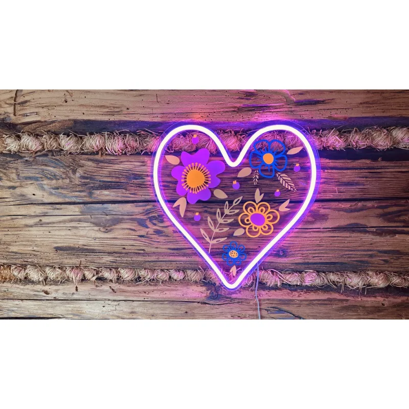 2Kids Toys LED NEON LIGHT lampička Srdce